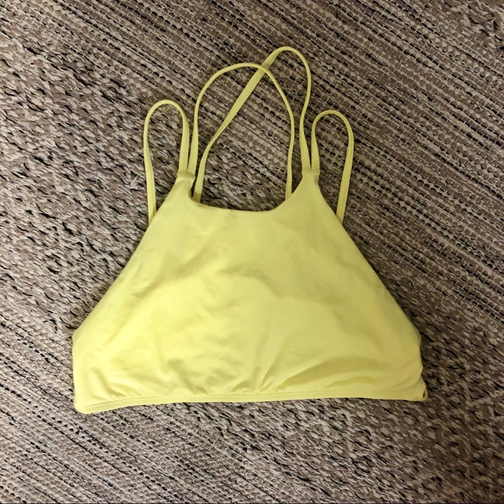 NWOT Yellow Frankie’s Top